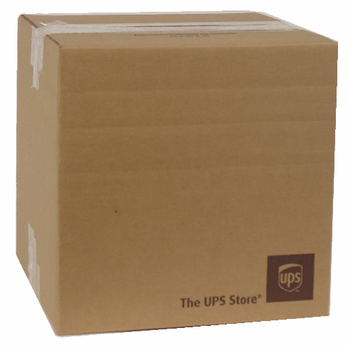 14x14x14 200lb UPS BRANDED Cube Box Multi-Depth.